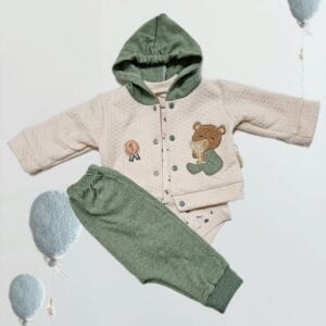 Троделен Бебешки Комплет pamucen trodelen komplet za bebe трпделен комплет комплет за бебе