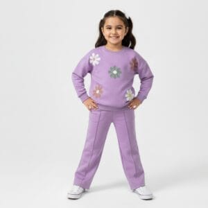 Детски Комплет женски, женска блуза и панталони женски