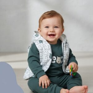 Блуза Панталони Елек За Бебе